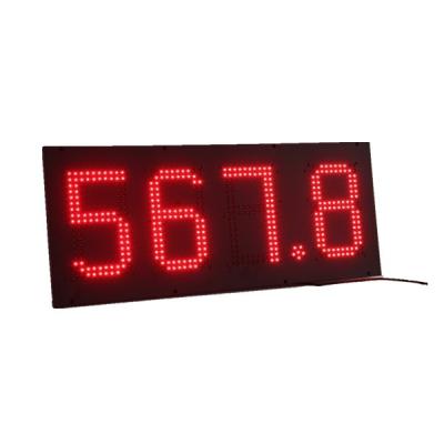 China Cross Current Driver Design Waterproof LED Display Board Gas Station Price Display for sale