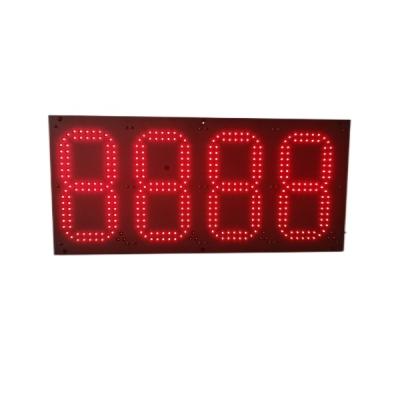 China 8 Inch 8.888 Electronic Gas Price Signs With Wireless Controller for sale