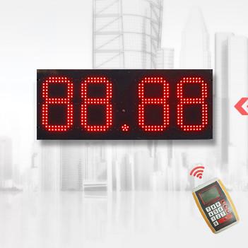China Waterproof LED Display Board Oil Price Sign For Gas Station with Remote Control for sale