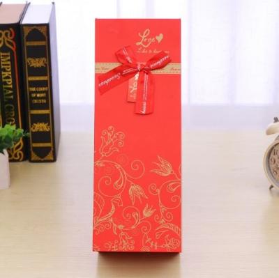 China China Factory Personalized Luxury Rigid different color Cardboard Wine Box Manufacturers with magnets closure for sale