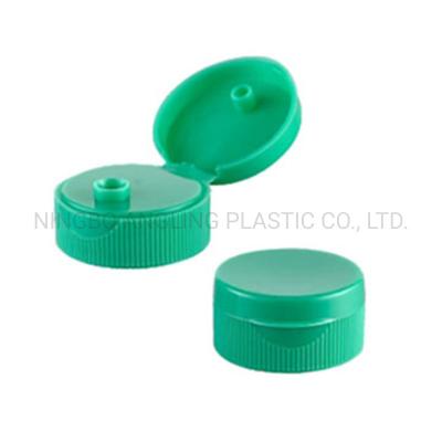 China White 28400 Plastic Cap Ribbed Flip Top Cap for Honey Bottle Certification ISO for sale