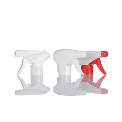 China Hand 28mm All Plastic Trigger Sprayer with 0.5cc Output and Custom Design PP Material for sale