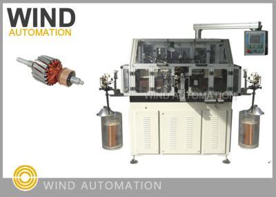 China Dual Flyer Armature Winding Machine /  Lap Winding Machine For 4poles Rotor for sale