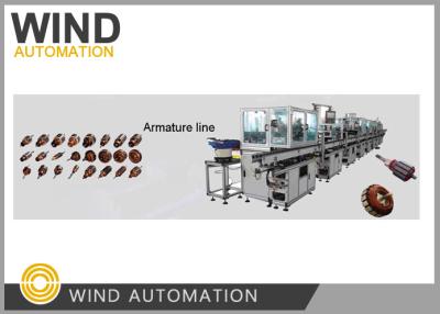 China CE máquina de enrolamento de armadura motor de comutador DC linha de produção totalmente automática à venda