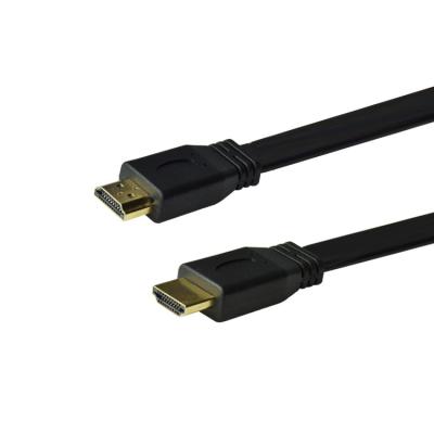 中国 18Gbps 19pin 1.5m -10m HDMIケーブル 24AWG 30AWG HDTV フラットHDMIケーブル 販売のため