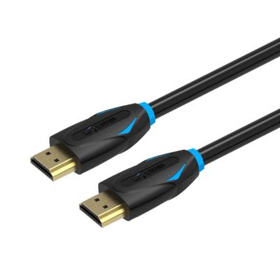 China Balck 8.0mm Premium High Speed HDMI Cable 4k com Ethernet Cord 5m à venda