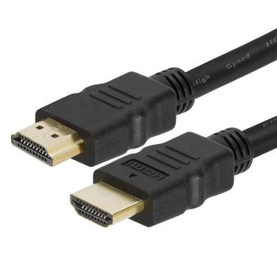 Chine CCS HDMI câble coaxial 1.4 rond plaqué or Moniteur d'ordinateur câble HDMI à vendre
