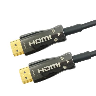 China 50m 4k HDMI AOC Cable Tipo coaxial com PVC Jacketado Homem para Homem à venda