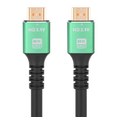 China PVC revestido 60Hz 8K HDMI Cable 48Gbps 3m 5m Com conector de ouro à venda