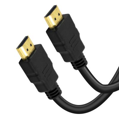 Chine Couvert d'or câble HDMI haute vitesse 4K avec Ethernet 3D 1,5m 3m 5m 10m à vendre