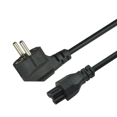 China CCC CE ROHS  Pc Power Extension Cable  Two Prong Power Cable 1mtr-2mtr for sale