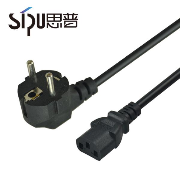 Quality CCC CE ROHS Pc Power Extension Cable Two Prong Power Cable 1mtr-2mtr for sale