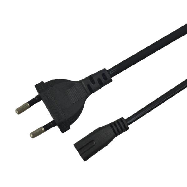 Quality Customizable European Power Lead Laptop Desktop Computer Power Cable 1.5meter for sale