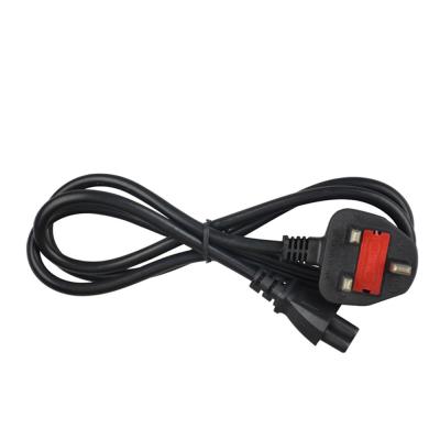 China SIPU Durable UK 3 Pin Power Cable Eletrodoméstico Cordão de alimentação 1mtrs à venda
