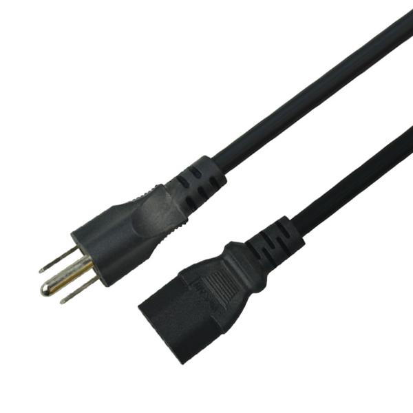 Quality PVC Jacketed Custom PC Power Supply Cables British Power Cord 1.5m for sale
