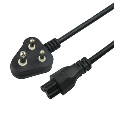 China 1.5mm C19  India 3 Prong Computer Power Cord South Africa Power Cable for sale
