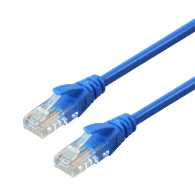 China Blue 6ft CAT5 Patch Cord Utp Cat5e Patch Cable For Computer 8 Conductors for sale