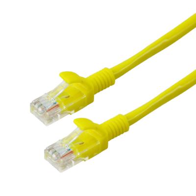 China Customization Yellow 3mtrs Rj45 CAT6 Patch Cord For Multimedia for sale