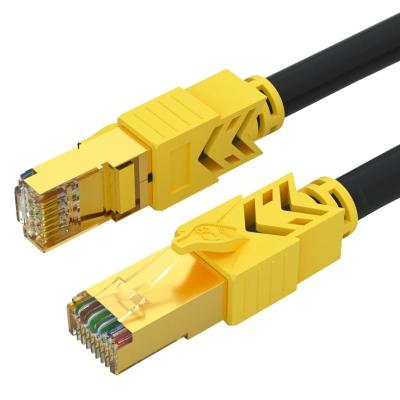 China El cable de parcheado CAT8 de parejas de torsión SFTP personalizadas en venta