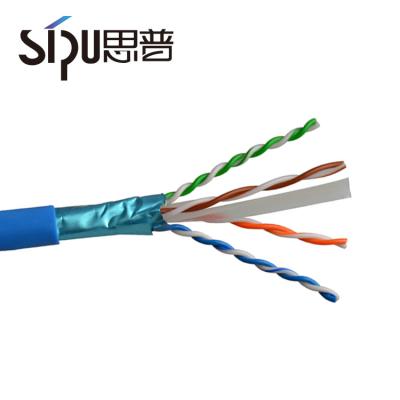 China Ftp de cobre 4pr 23awg Cat6 cabo Ethernet à prova d'água exterior 305 metros à venda