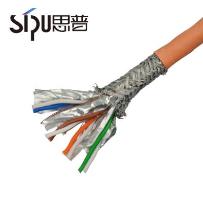 China 7.0MM CAT7 Lan Cable 0.57 Bare Copper Conductor  Cat 7 Network Cable for sale