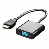 Quality HDMI To VGA Adapter Converter 1080P Digital To Analog Audio Video For Laptop Tablet PC for sale