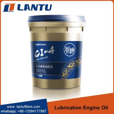 China Óleo de motor diesel sintético completo SAE da fonte da fábrica do OEM do óleo de lubrificação do caminhão de LANTU 15W-40 à venda
