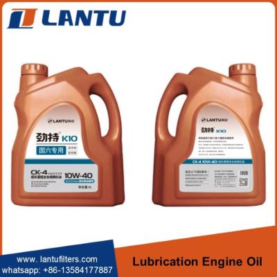China High Performance LANTU Synthetic Diesel Engine Oil  Lubricating Oil SAE 10W-30 10W-40 API CH-4 Factory Price for sale