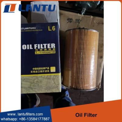 China Elemento filtrante al por mayor del reemplazo de los elementos filtrantes de aceite de Lantu 51055040108 en venta en venta