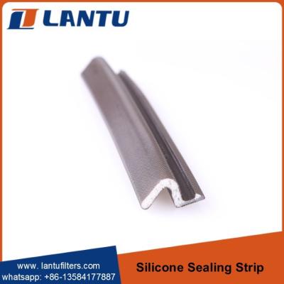 China Lantu Door Silicone Sealing Strip Foam Slot Pu Wooden Door Closet Door Seal Strip Wrapped Sealing Strip for sale