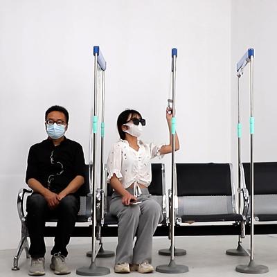 Chine Garde médicale bleue transparente de Restaurant Counter Glass de garde d'éternuement d'ABS de PC à vendre