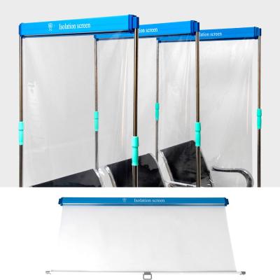 China Removable Plexiglass Table Shields for sale