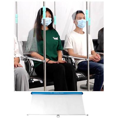 China Clear Plexiglass Desk Shield Protective Sneeze Guard Sneeze Screens For Reception Desks for sale