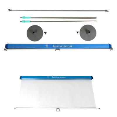 China Subway Station Tri Fold Plexiglass Desk Shield Plexiglass Barrier For Cubicles for sale