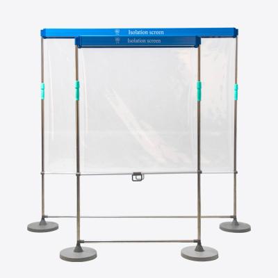 China PVC Plexiglass Shields For Podiums , Hygiene Clear Plastic Sneeze Guards for sale