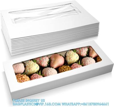 China Chocolate Covered Strawberry Boxes Recyclable Size Of 16