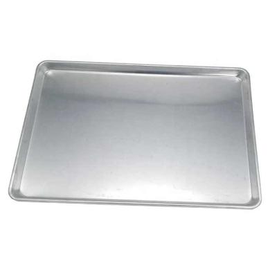 China Bakeware Non-Stick Rectangular Baking Tray Commercial Aluminum Cake Pastry Baking Sheet Pan For Food Factory for sale