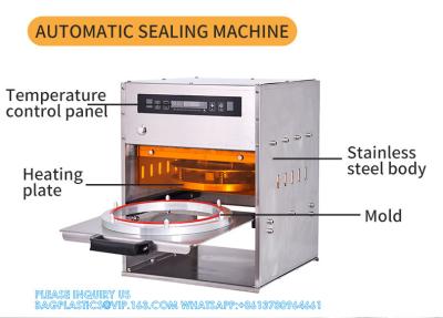 China Automatic Electrical Sealing Machines, Sealer, Tray Sealer Aluminum Foil Manual Heat Sealing Machine for sale