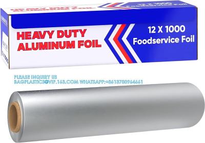 China Aluminum Foil Wrap Roll 12 In X 1000 Ft Heavy Duty Commercial And Home Use For Food, BBQ, Grilling, Cooking, Baking for sale