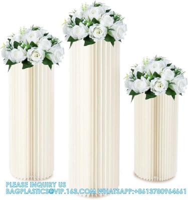 China Cylinder Stands For Parties, Cylinder Tables Pedestal Stand For Parties White Round Cylinder For Display Cake Table for sale