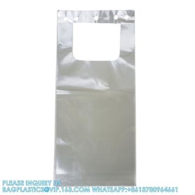 China MICROPERFORATED FOOD BAGS, Cellophane Plastic Vest T-Shirt Bag Bread Packaging Bags Micro Perforate Lettuce Bag for sale