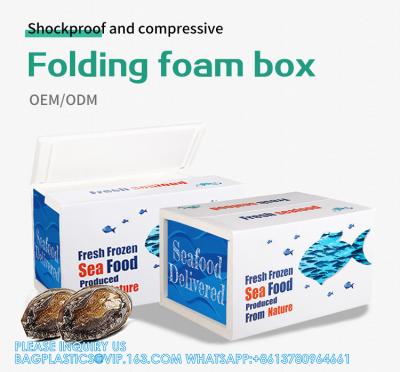 China Wholesale Styrofoam Cooler Box For Shipping Perishables Products Insulated Shipping Cooler case carton boxes for sale