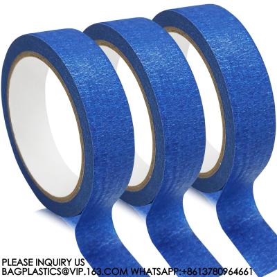 China Blue Painters Tape, Paint Tapes, Masking Tape For DIY Crafts & Arts, Painting Tape Adhesive Backing, Easy Removal for sale