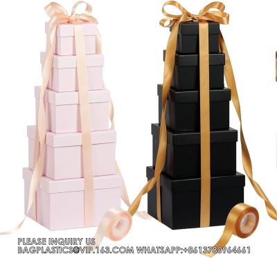 China Cajas de regalo X-Large con tapas, Cajas de camisas extra grandes Cajas de vestidos para regalos de Navidad, vacaciones, Día de la Madre en venta