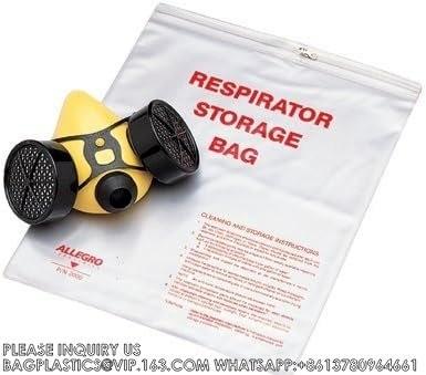 China Reclosable, Recyclable, Sustainable, Reusable Respirator Storage Bags - 12