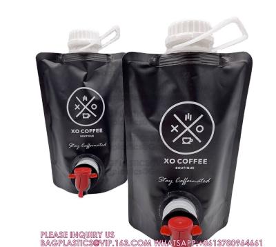 China Coffee Pouches, Coffee bags, BIB bags, BIB Pouches, bag in box, liquid bags, liquid pouches, spout pouch bags for sale
