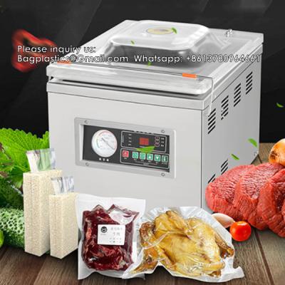 China Commercial Use Single Chamber Automatic Vacuum Food Sealer Sealing Packing Machine for sale