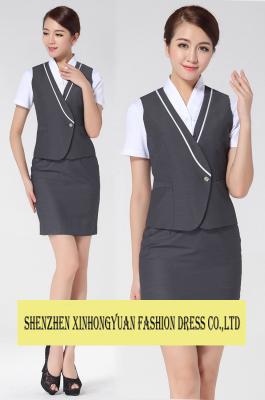 China La ropa de la azafata de la línea aérea/el uniforme de vestido de lujo/el asistente de vuelo de la línea aérea uniforma en venta