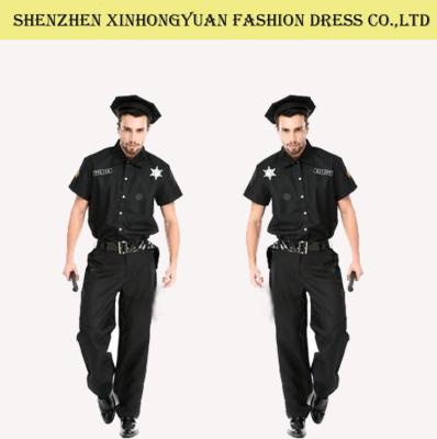 中国 注文の警察は大人のためのハロウィンの衣裳の警官のユニフォームに人を配置します 販売のため