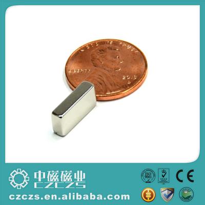 China Permanent Little Block Magnet Ndfeb with Neodymiun Chemical Element for sale